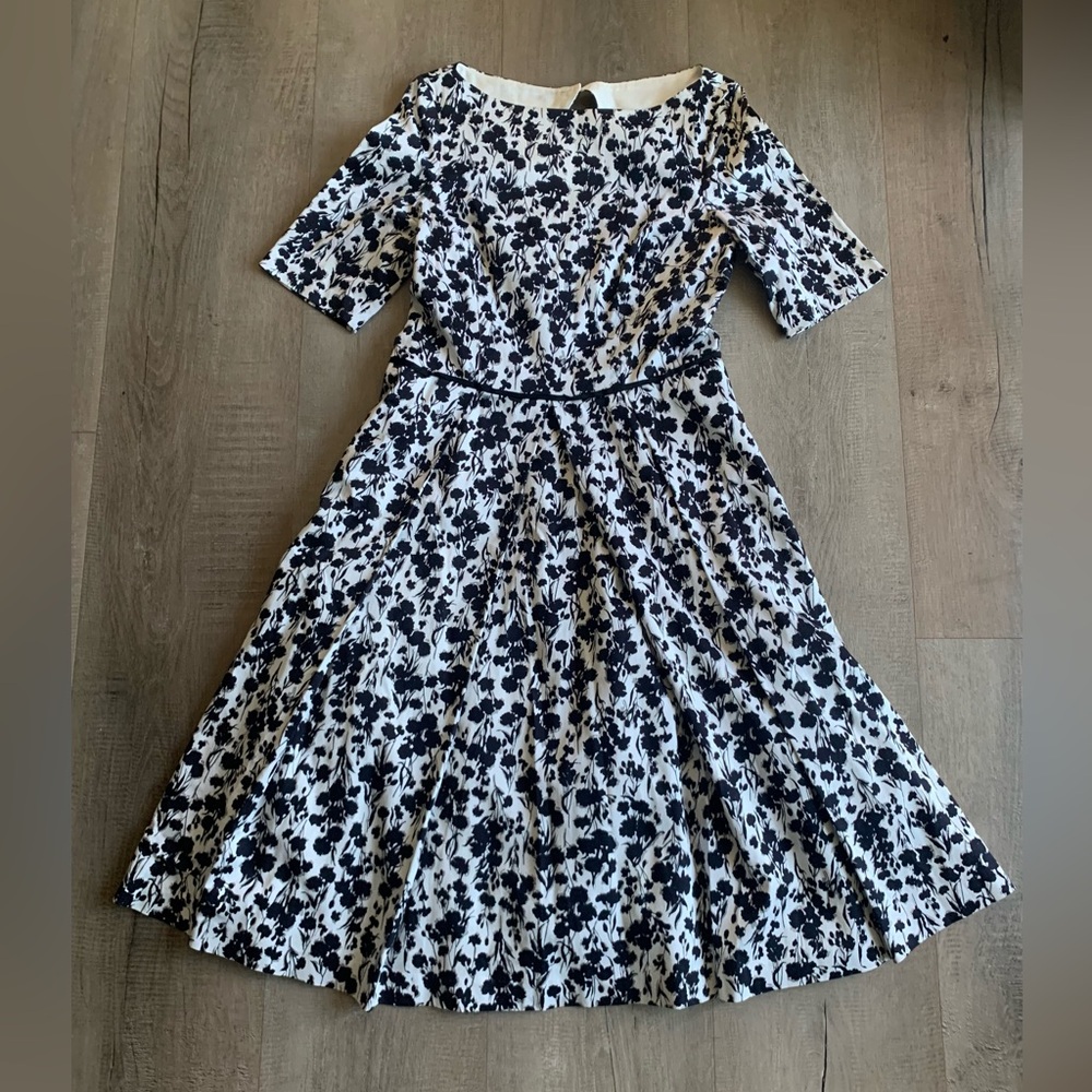 Size 10 fit and flare dress by Maggy London.